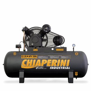 Compressor de Ar Alta Pressão Monofásico 220V 5HP 250L 026069 Chiaperini