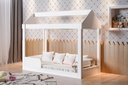 Ver imagem 1 de Cama Montessoriana Dakota Branca com Colchão Gabrielli