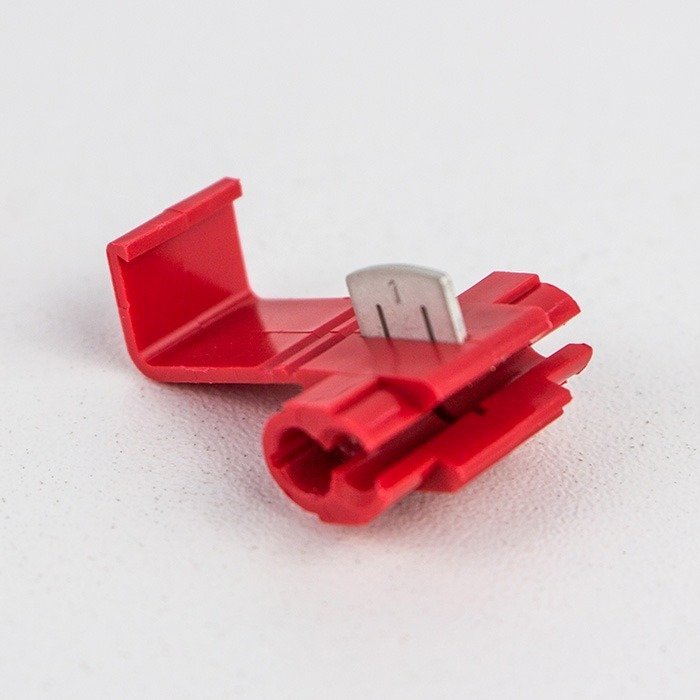 500 X Conector Derivação Emenda Fios Vermelho 0,5 a 1,5mm - 6