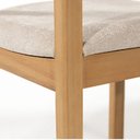 Ver imagem 4 de Kit 2 Cadeiras Lua de Madeira Maciça Nobre com Encosto em Tela - Facinatta Mel