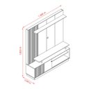 Ver imagem 6 de Painel para Tv Ariel com Rack Ideal para Tv até 65"