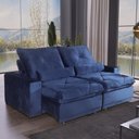 Ver imagem 1 de Sofá 3 Lugares 2,10m Retrátil e Reclinável Átila Bom Pastor