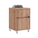 Ver imagem 1 de Armário Baixo Estilo Industrial 1 Porta 1 Gaveta Chess F04 Solanum - Mpozenato