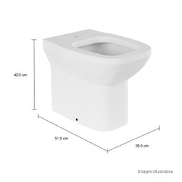 Bacia Convencional Deca Flex Branco Cod: P.38.17 - 2