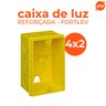 Caixa de Luz Retangular Fortlev Reforçada - 2