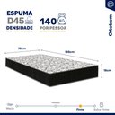 Ver imagem 4 de Colchão de Espuma D45 One Face Ortobom Airtech 150 D45 Solteiro 78cm