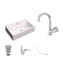 Ver imagem 2 de Kit Cuba Q45 com Torneira C50 e Válvula 1 Pol. Abs e Sifão Pvc e Flexível Compace