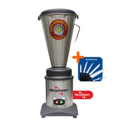Liquidificador Comercial Profissional Restaurantes Alta Rotação 4l Ta4 127v Skymsen + 6 Facas - 5