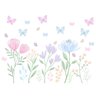 Adesivo de Parede Infantil Jardim de Flores - Candy Color - 1