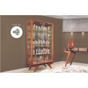 Ver imagem 2 de Cristaleira de Vidro com Espelho - Pérola - Móveis Montanhês