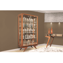 Ver imagem 1 de Cristaleira de Vidro com Espelho - Pérola - Móveis Montanhês