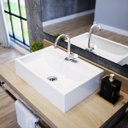 Ver imagem 1 de Kit Cuba Q45 com Torneira C50 e Válvula 1 Pol. Abs e Sifão Pvc e Flexível Compace