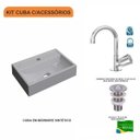 Ver imagem 3 de Kit Cuba Q45 com Torneira C50 e Válvula 1 Pol. Abs Compace