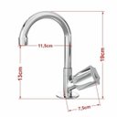 Ver imagem 7 de Kit Cuba Q45 com Torneira C50 e Válvula 1 Pol. Abs Compace