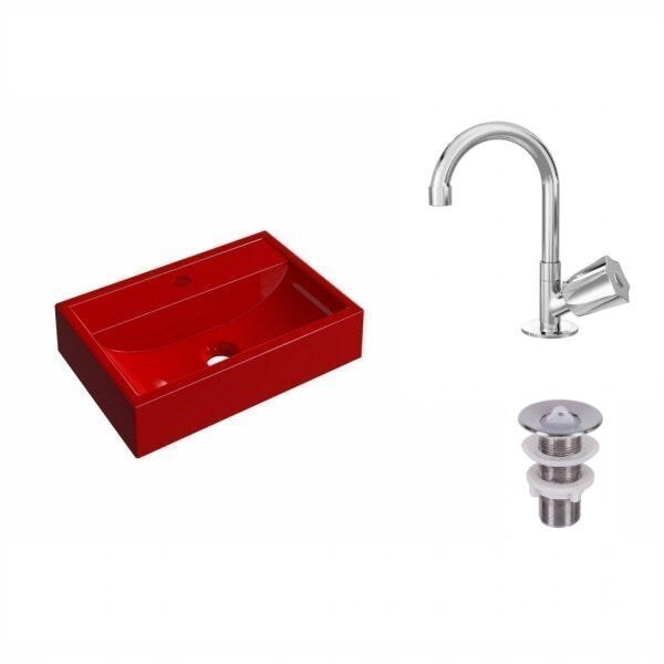 Kit Cuba Q45 com Torneira C50 e Válvula 1 Pol. ABS Compace - 2