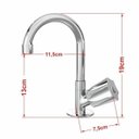 Ver imagem 7 de Kit Cuba Q45 com Torneira C50 e Válvula 1 Pol. Abs Compace