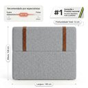 Ver imagem 4 de Cabeceira para Cama Box Casal Padrão Alícia 140cm Linho Cinza - Desk Design