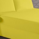 Ver imagem 3 de Jogo de Cama King Nobre 3 Peças Luva de Box 55cm de Altura Malha 100% Algodão - Amarelo