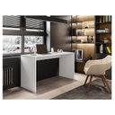 Ver imagem 1 de Mesa para Computador Ambiente Gávea Branco Trama - Móveis Leão