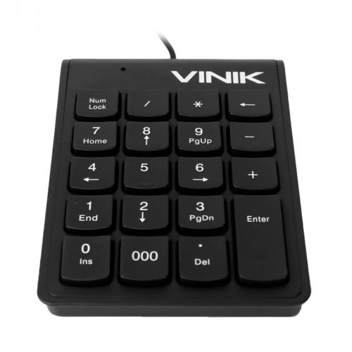 Mais Vendido Com Fio Usb Teclado Numérico Slim Mini Número Pad Digital