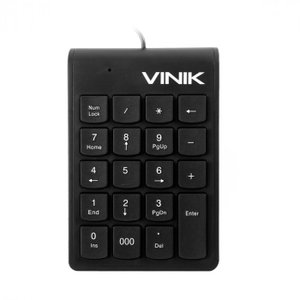 TECLADO NUMERICO USB DYNAMIC 20 TECLAS CABO 1.8M PRETO - DT91 Vinik