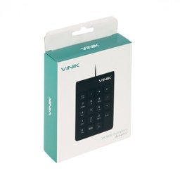 TECLADO NUMERICO USB DYNAMIC 20 TECLAS CABO 1.8M PRETO - DT91 Vinik - 9