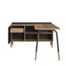 Mesa de Escritório Executiva com Balcão Credenza 28003 Flexus - Artesano - 75ax136/136lx60/37,5p 112 - 3