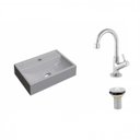 Ver imagem 2 de Kit Cuba Q45 com Torneira 1198 Metal e Válvula 1" Pol. Compace
