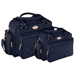 Kit Bolsas Maternidade Griff Baby Safira Azul Marinho - 1