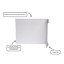 Ver imagem 4 de Rodapé Liso 20cm Poliestireno 15mm Metro Linear Barra 240cm Flat Branco Graddus