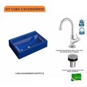 Ver imagem 3 de Kit Cuba Q45 com Torneira 1198 Metal e Válvula Click 1"b Pol. Compace