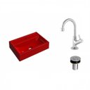 Ver imagem 2 de Kit Cuba Q45 com Torneira 1198 Metal e Válvula Click 1"b Pol. Compace