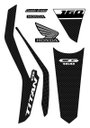 Ver imagem 1 de Kit Adesivo Faixa Protetor Cg Titan 160c Carbono 2018 a 2021 Cobra Motoparts