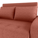 Ver imagem 3 de Sofa Cama 2 Lugares 138 Cm Amora Tecido Pompeia G500 Terracota Milani Store
