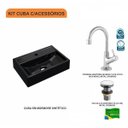 Ver imagem 3 de Kit Cuba Q45 com Torneira 1198 Metal e Válvula Click 1 Pol. Compace