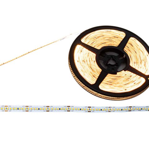 Fita Led 24v 10 Metros Smd2021 17w/m 280leds/m Branco Quente Ds5092 Delis St3088
