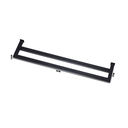 Ver imagem 3 de Toalheiro de Banho Banheiro Duplo 60cm em Aço Inox Black Matte Preto Fosco Stainless