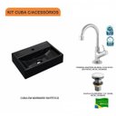 Ver imagem 3 de Kit Cuba Q45 com Torneira 1198 Metal e Válvula Click 1 Pol. 1/2 Compace