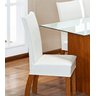 Kit de Capas de Cadeira Estofada 6 Lugares Mesa de Jantar Protege Muda a Decoração Malha Helanca Lis - 2