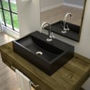 Ver imagem 1 de Kit Cuba Q45 com Torneira 1198 Metal 1/4 Volta Compace