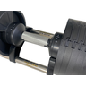 Peso Dumbbell Halter Ajustavel até 20kg Ahead Sports Preto - 3