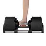 Peso Dumbbell Halter Ajustavel até 20kg Ahead Sports Preto - 6
