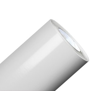 Papel de Parede Branco Vinil Adesivo Envelopamento Liso Lavável Móveis Mesa Armário Quadro Lousa 5m