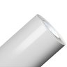 Papel de Parede Branco Vinil Adesivo Envelopamento Liso Lavável Móveis Mesa Armário Quadro Lousa 5m - 1