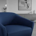 Ver imagem 3 de Capa Sofá Ferradura 2 Lugares:azul Marinho