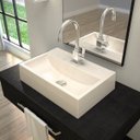 Ver imagem 1 de Kit Cuba Q45 com Torneira Luxo 1195 Metal e Válvula Click 1"b Pol. Sifão Pvc e Flexível Compace