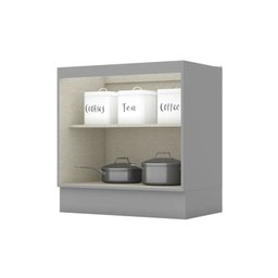 Balcão Modulado 80cm 2 Portas Emily Henn (sem Tampo) - 3
