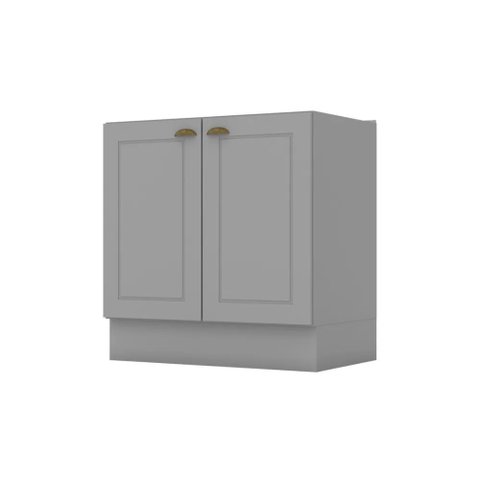 Balcão Modulado 80cm 2 Portas Emily Henn (sem Tampo)