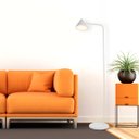 Ver imagem 2 de Luminaria de Piso Led Metal Branco 3w 3000k Dakota