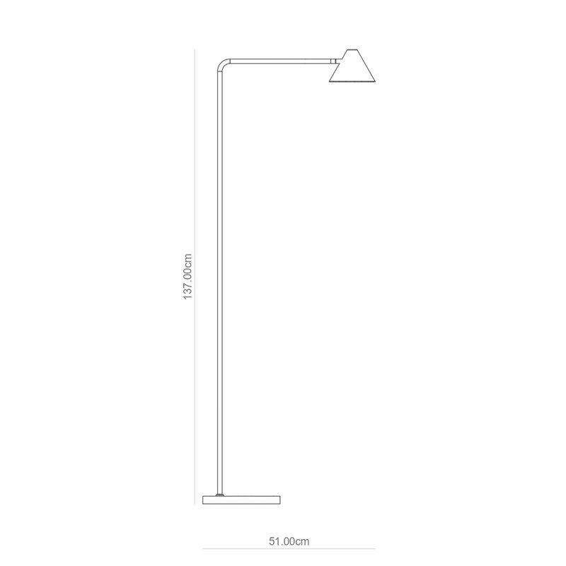 Luminaria de Piso Led Metal Branco 3w 3000k Dakota - 3